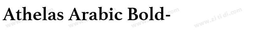 Athelas Arabic Bold字体转换 Athelas Arabic Bold字体转换